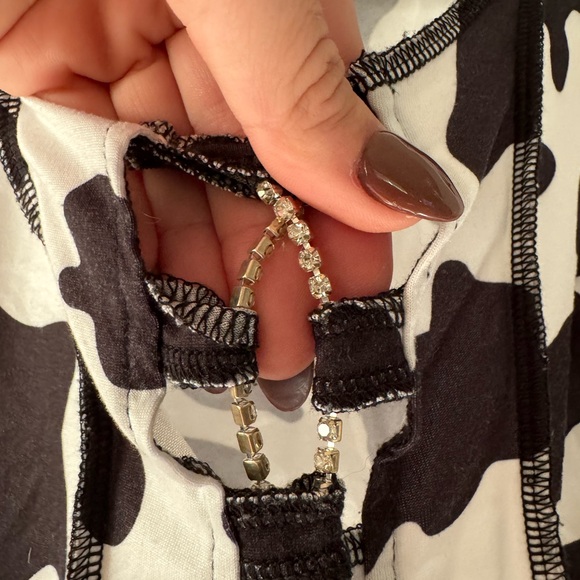 Cow Print Top - Picture 2 of 7